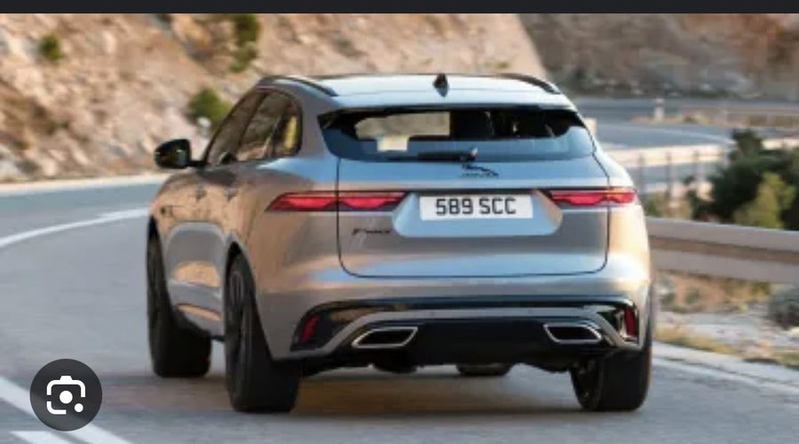 F pace facelift rear exhausts / tailpipes